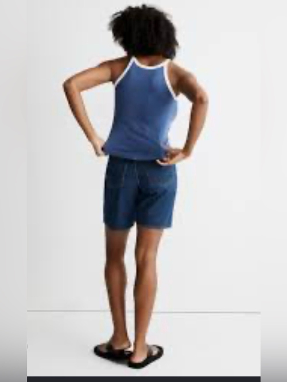 Madewell Supima Rib ‘90s Tank - Picture 2 of 6